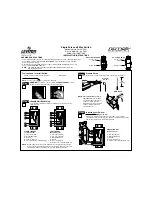 Preview for 1 page of Leviton Single Pole and 3-Way Switch Installation Instructions