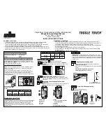 Leviton Toggle Touch TGM10-1L Installation Instructions preview