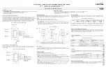 Preview for 1 page of Leviton UPB 5A00-1 Installation And Operating Instructions