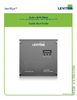 Preview for 1 page of Leviton VerifEye Quick Start Manual