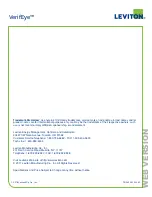 Preview for 12 page of Leviton VerifEye Quick Start Manual