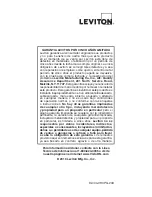 Preview for 96 page of Leviton Vizia RF+ VRCPG User Manual