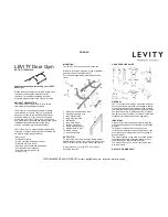 Preview for 1 page of Levity 790001018 User Manual