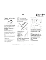 Предварительный просмотр 2 страницы Levity 790001018 User Manual