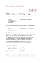 Preview for 7 page of Levo C3 User Manual