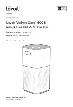 Levoit LAP-C601S-WEU User Manual preview