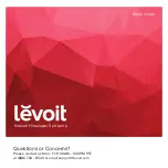 Levoit Viera User Manual предпросмотр