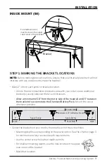 Предварительный просмотр 9 страницы Levolor Roman Shades Series Installation Manual