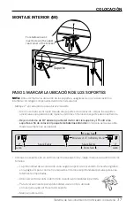 Предварительный просмотр 37 страницы Levolor Roman Shades Series Installation Manual