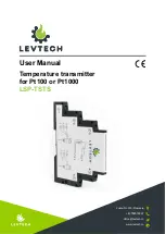 Preview for 1 page of LEVTECH LSP-TSTS User Manual