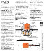 Levven GDT15 Instruction Sheet предпросмотр