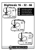 Предварительный просмотр 1 страницы LEWENSTEIN DIGITRONIC 16 Instruction Manual