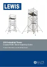 Preview for 1 page of Lewis 250 Industrial Tower Product Information And Assembly Manual