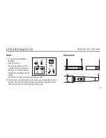 Preview for 7 page of Lewitt LTS 240 Dual C Operating Manual