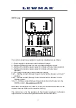 Предварительный просмотр 16 страницы Lewmar 250 VRTT Series Manual