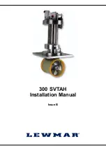 Lewmar 300 SVTAH Installation Manual preview