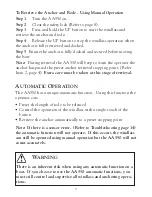 Preview for 12 page of Lewmar AutoAnchor 550 Operation Manual