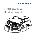 Lewmar CPX0- 500W Product Manual preview