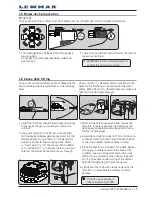 Preview for 5 page of Lewmar CPX0- 500W Product Manual