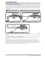 Preview for 13 page of Lewmar CPX0- 500W Product Manual