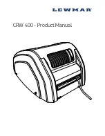 Lewmar CRW 400 Product Manual предпросмотр