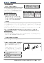 Preview for 11 page of Lewmar EVO 40 Owners Installation, Operation & Servicing Manual