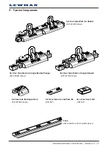 Предварительный просмотр 9 страницы Lewmar OVERSIDE WORK RAIL SYSTEM Installation, Use And Servicing Manual