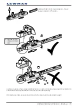 Предварительный просмотр 15 страницы Lewmar OVERSIDE WORK RAIL SYSTEM Installation, Use And Servicing Manual