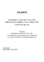 Предварительный просмотр 1 страницы Lex System 3I610DW User Manual