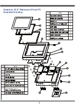 Предварительный просмотр 8 страницы Lex System Stainless 10.4" PPC Assembly Manual