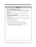 Preview for 6 page of Lex MI945A User Manual