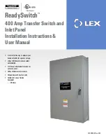 Предварительный просмотр 1 страницы Lex PowerGATE ReadySwitch Installation Instructions & User Manual