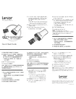 Предварительный просмотр 4 страницы Lexar MEDIAMOVE Quick Start Manual