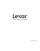 Preview for 10 page of Lexar PROFESSIONAL EXPRESSCARD COMPACTFLASH READER Quick Start Manual