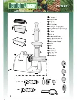 Предварительный просмотр 5 страницы Lexen Healthy Juicer Electric User Manual And Recipes