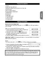 Предварительный просмотр 7 страницы LEXIBOOK AL500TS Instruction Manual