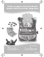 Preview for 1 page of LEXIBOOK BARBIE INTERACTIVE MAGIC PIGGY BANK Manual