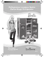 Preview for 1 page of LEXIBOOK BARBIE MAGIC REFRIGERATOR Manual