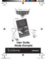 Preview for 1 page of LEXIBOOK Cars DMP60DC (French) Guide Utilisateur