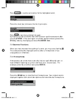 Preview for 11 page of LEXIBOOK Collins DC 752GB Instruction Manual