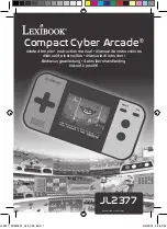 LEXIBOOK Compact Cyber Arcade JL2377 Instruction Manual preview
