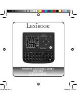 Preview for 1 page of LEXIBOOK CR3000GB User Manual