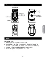 Предварительный просмотр 41 страницы LEXIBOOK Design TimeProjector RP170 Instruction Manual