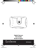 LEXIBOOK DIGITAL CAMERA User Manual предпросмотр