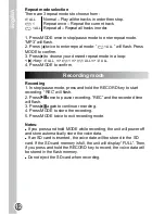 Preview for 12 page of LEXIBOOK DMP61HSM User Manual