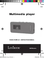 Preview for 1 page of LEXIBOOK DMP84 Series Instruction Manual