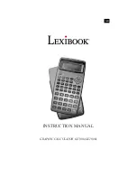 Предварительный просмотр 1 страницы LEXIBOOK GC1000i Instruction Manual