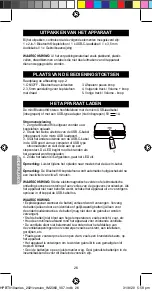 Preview for 26 page of LEXIBOOK HPBT010 Series Instruction Manual