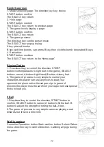 Предварительный просмотр 22 страницы LEXIBOOK JG7420 Manual