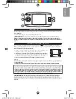 Предварительный просмотр 7 страницы LEXIBOOK JL2375 Instruction Manual